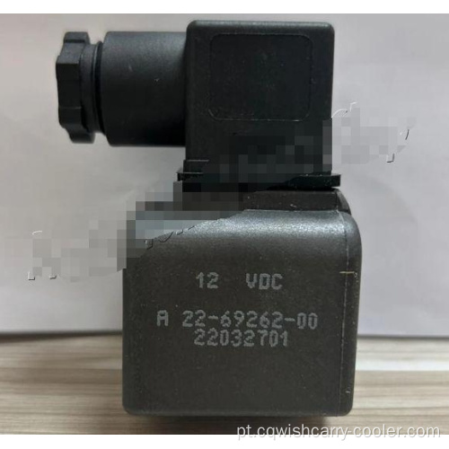 Bobina de válvula solenóide de 12V para transportadora 22-69262-00